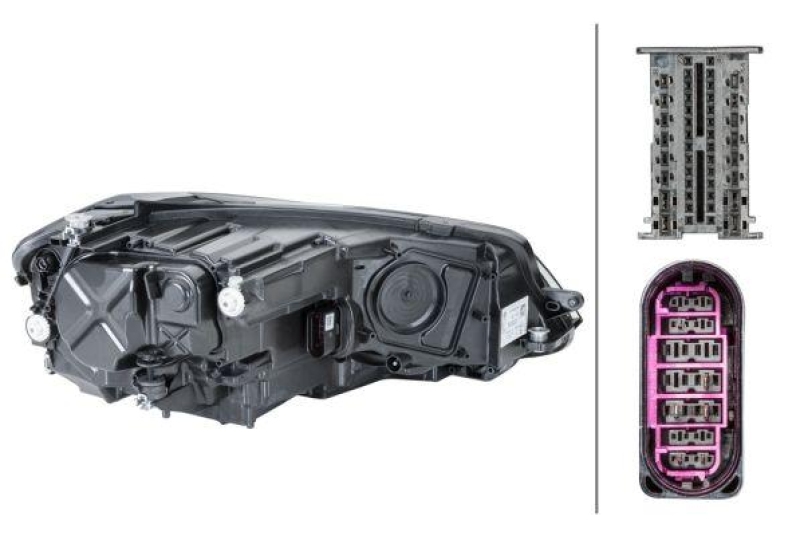 HELLA 1LX 013 924-711 Heckscheinwerfer links LED VW