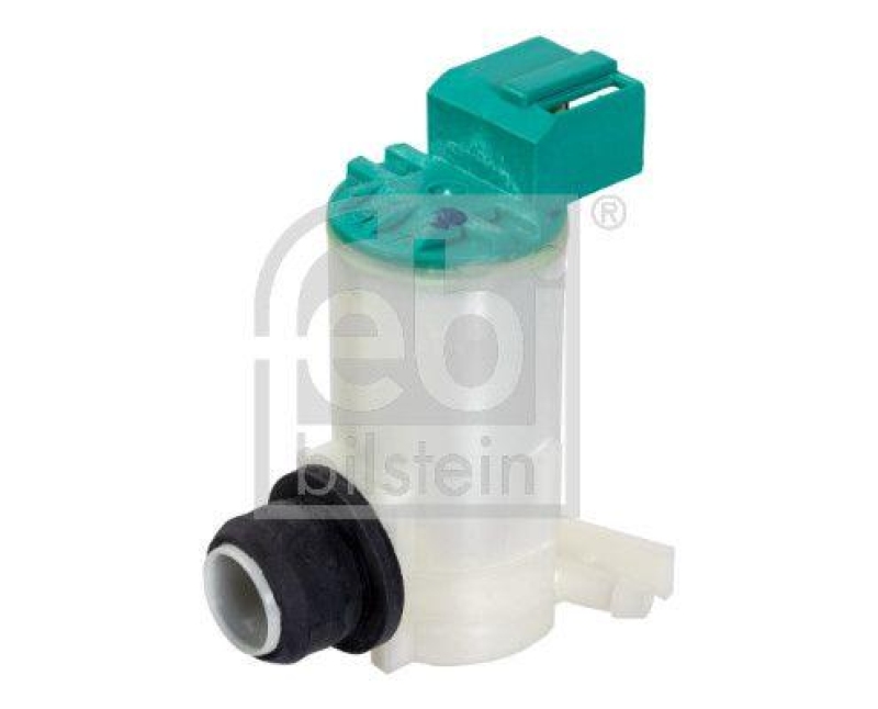 FEBI BILSTEIN 109287 Waschwasserpumpe f&uuml;r Scheibenreinigungsanlage, mit Dichtring f&uuml;r NISSAN