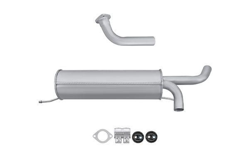 HELLA 8LD 366 033-941 Endschalld&auml;mpfer RENAULT