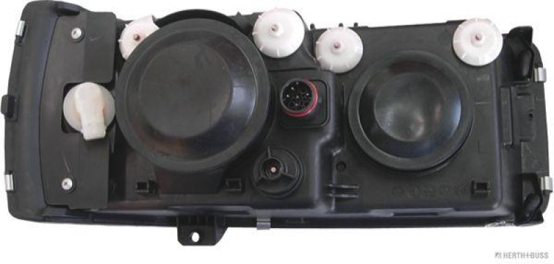 HERTH+BUSS 81658068 Hauptscheinwerfer links, H7/H1, P21W, W5W