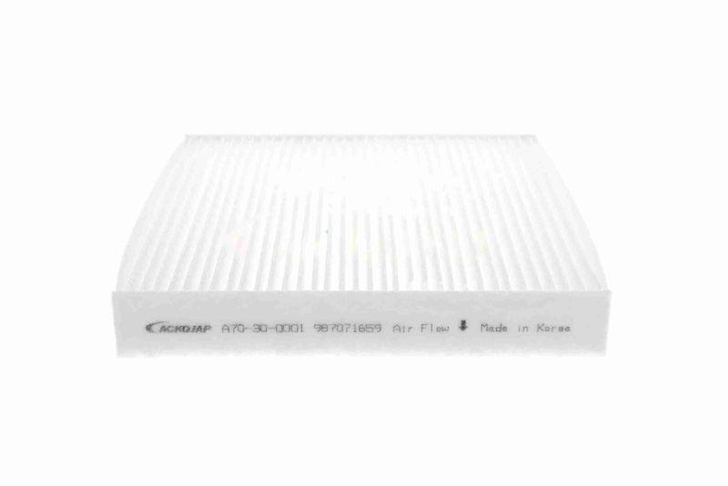 ACKOJA A70-30-0001 Filter, Innenraumluft Textil für TOYOTA