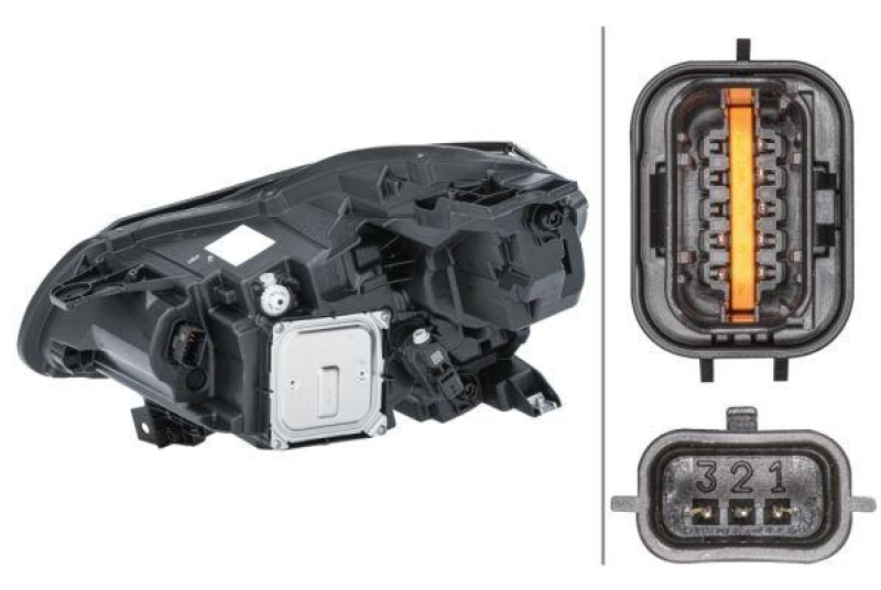 HELLA 1LX 013 930-841 Heckscheinwerfer rechts LED RENAULT