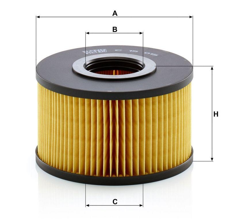 MANN-FILTER C 15 015 Luftfilter f&uuml;r Hatz