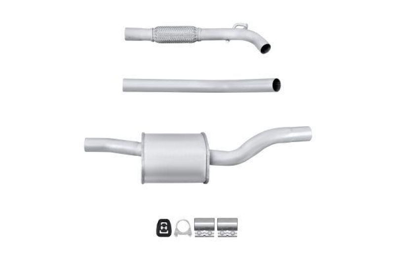 HELLA 8LC 366 023-671 Mittelschalldämpfer AUTOBIANCHI;FIAT