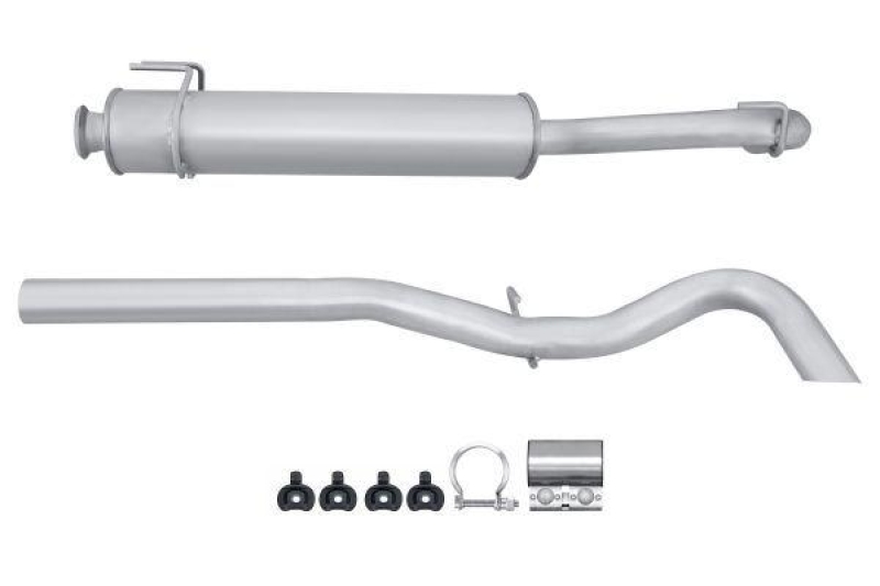 HELLA 8LD 366 033-971 Endschalld&auml;mpfer OPEL;RENAULT;VAUXHALL