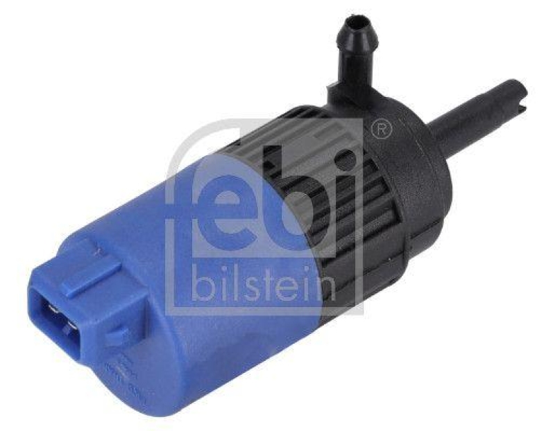FEBI BILSTEIN 34862 Waschwasserpumpe für Scheibenreinigungsanlage, mit Dichtring für VOLVO
