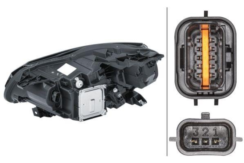HELLA 1LX 013 930-941 Heckscheinwerfer rechts LED RENAULT