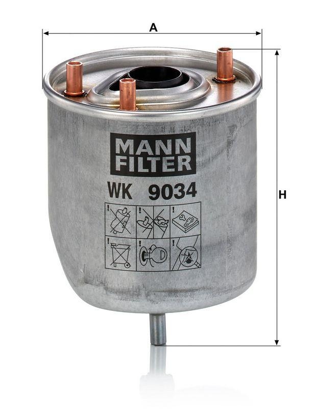 MANN-FILTER WK9034Z Kraftstofffilter