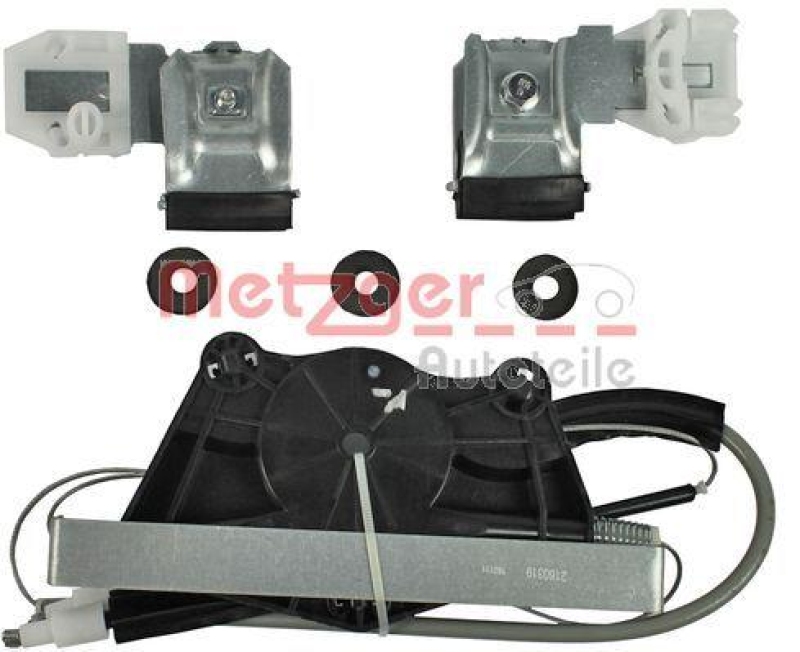 METZGER 2160319 Reparatursatz, Fensterheber f&uuml;r VW vorne links