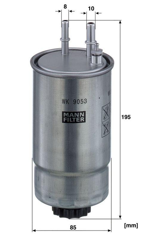 MANN-FILTER WK 9053 z Kraftstoffilter f&uuml;r Fiat Gruppe