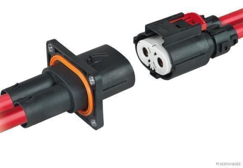 HERTH+BUSS 50390702 Steckgehäusesatz 2-polig, 35 mm², Rundstecker