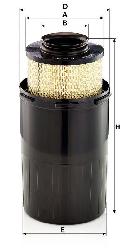MANN-FILTER C 15 200 Luftfilter f&uuml;r Mercedes-Benz
