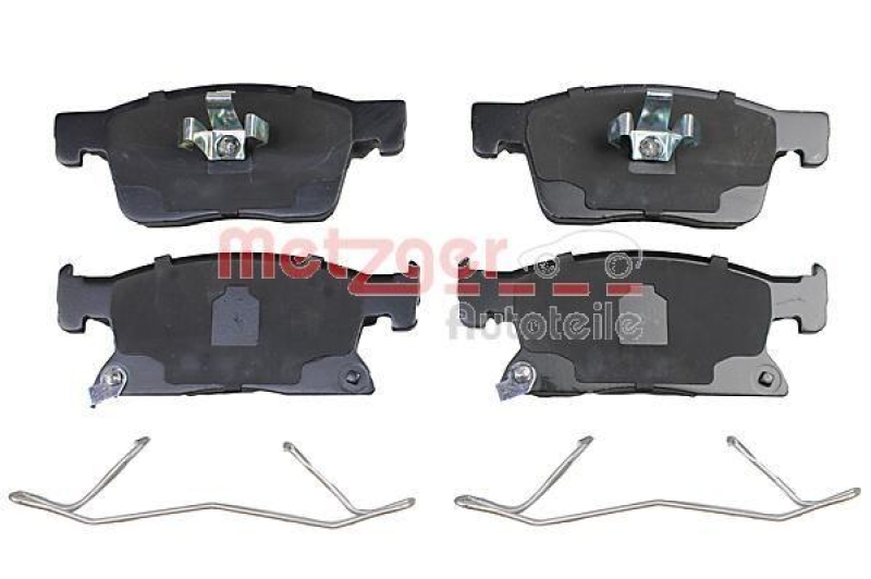 METZGER 1170903 Bremsbelagsatz, Scheibenbremse WVA 22 345