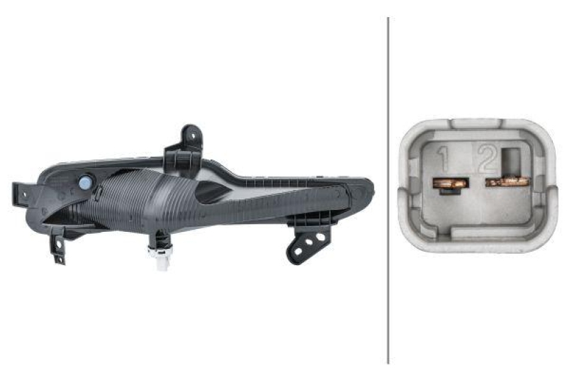 HELLA 2BA 012 349-011 Blinkleuchte links Halogen RENAULT