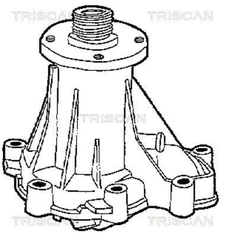TRISCAN 8600 23010 Wasserpumpe f&uuml;r Mercedes C220D