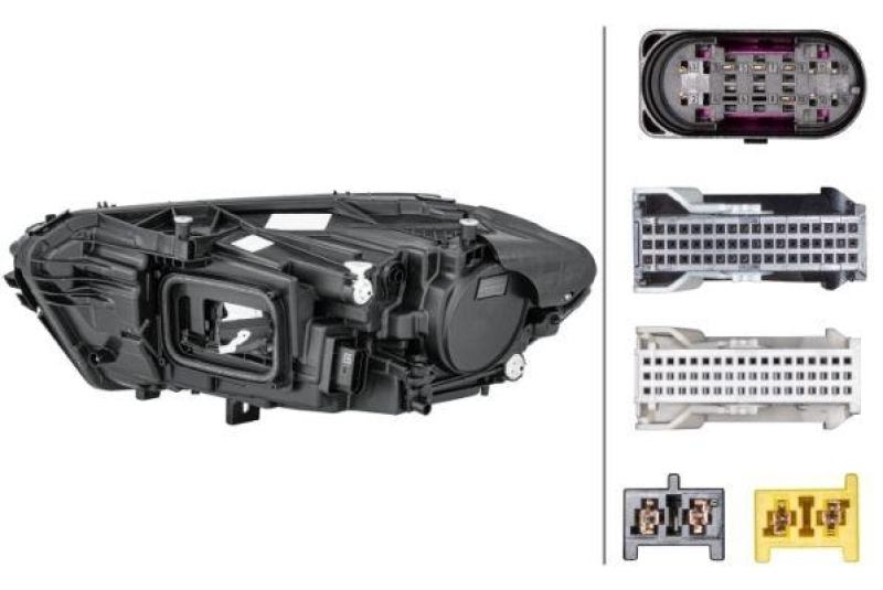 HELLA 1LX 015 091-941 Heckscheinwerfer rechts LED MB