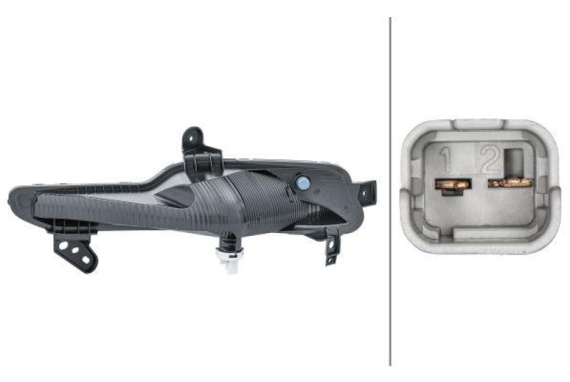 HELLA 2BA 012 349-021 Blinkleuchte rechts Halogen RENAULT