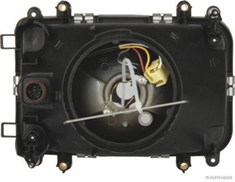 HERTH+BUSS 81658101 Hauptscheinwerfer links, H4, W5W