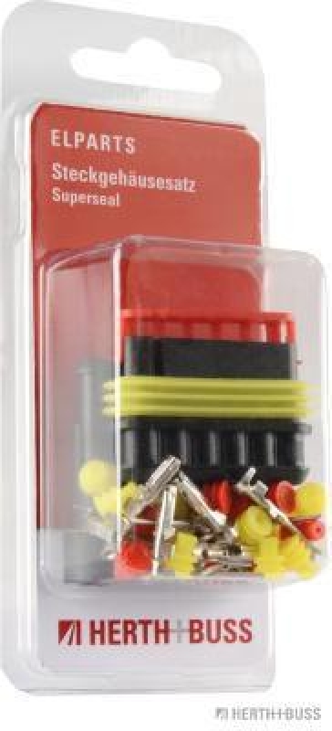 HERTH+BUSS 50390830 Steckgehäusesatz AMP Tyco Superseal, 6-polig