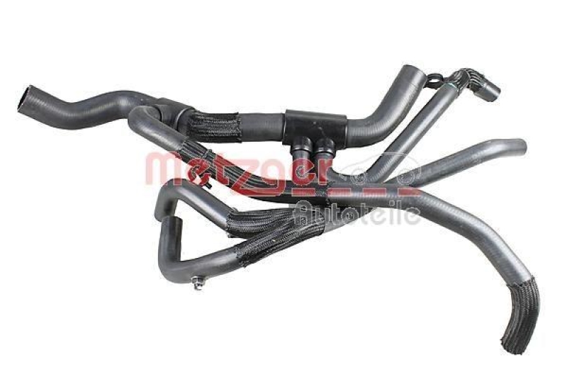 METZGER 2421074 K&uuml;hlerschlauch f&uuml;r OPEL/RENAULT/VAUXHALL links UNTEN