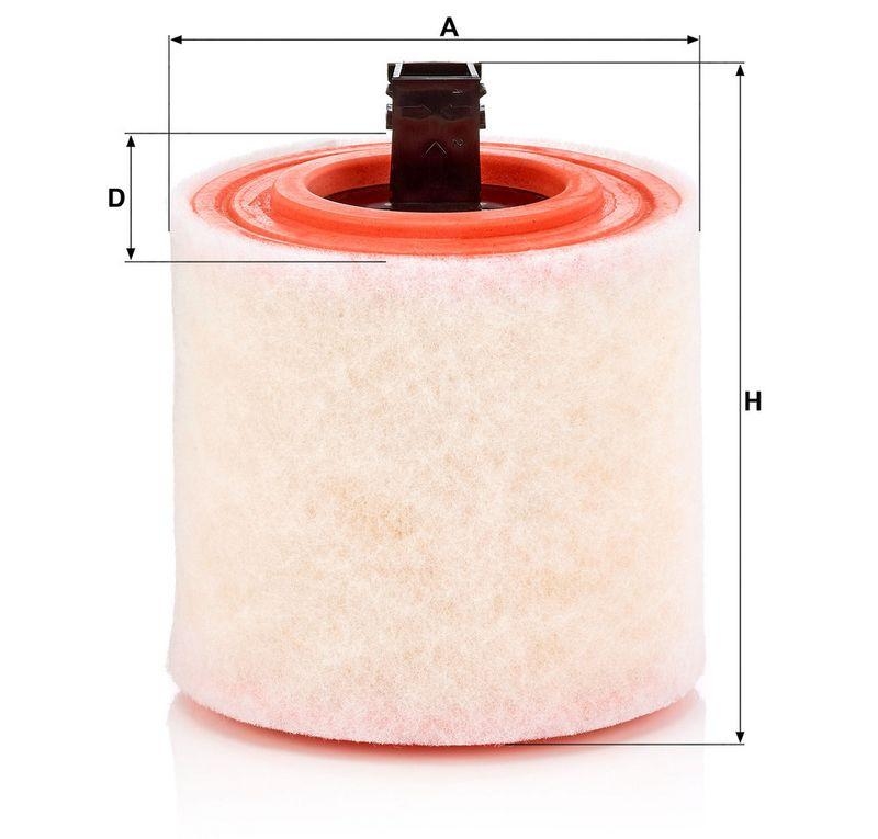 MANN-FILTER C 16 012 Luftfilter f&uuml;r Opel
