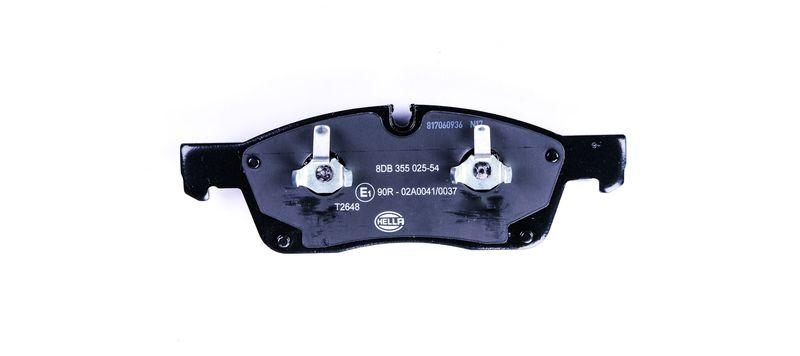 HELLA 8DB 355 025-541 Bremsbelagsatz, Scheibenbremsbelag