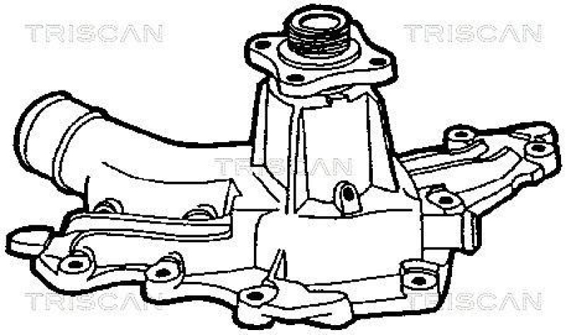 TRISCAN 8600 16881 Wasserpumpe f&uuml;r Ford: Scorpio 2.4I V6, 2.9