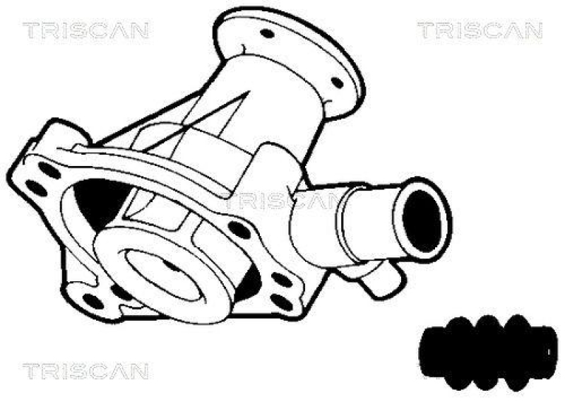 TRISCAN 8600 17005 Wasserpumpe für Rover: Mini, Clubman, Mari