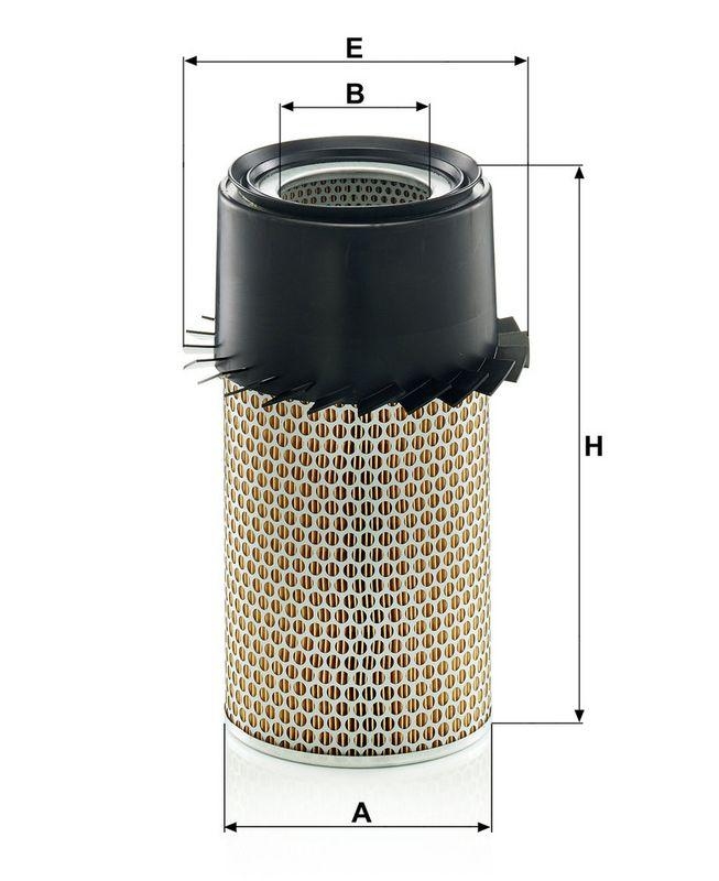 MANN-FILTER C 16 190 x Luftfilter f&uuml;r John Deere