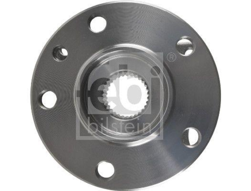 FEBI BILSTEIN 174883 Radlagersatz mit Radnabe, Achsmutter und Befestigungsschrauben für Ford