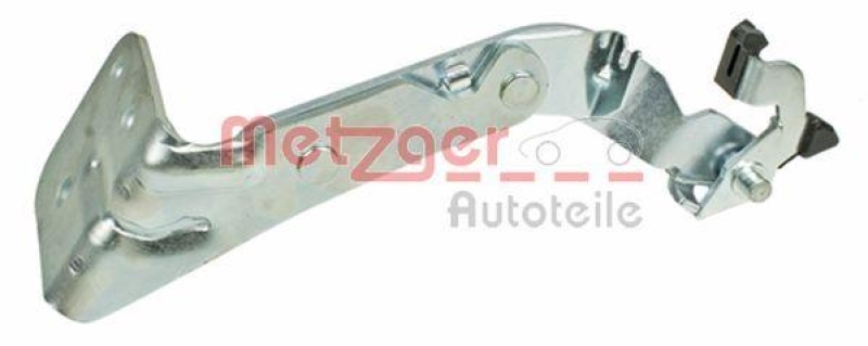METZGER 2310065 Rollenf&uuml;hrung, Schiebet&uuml;r f&uuml;r FIAT/PEUGEOT/CITROEN rechtsUNT. /MIT HALTER