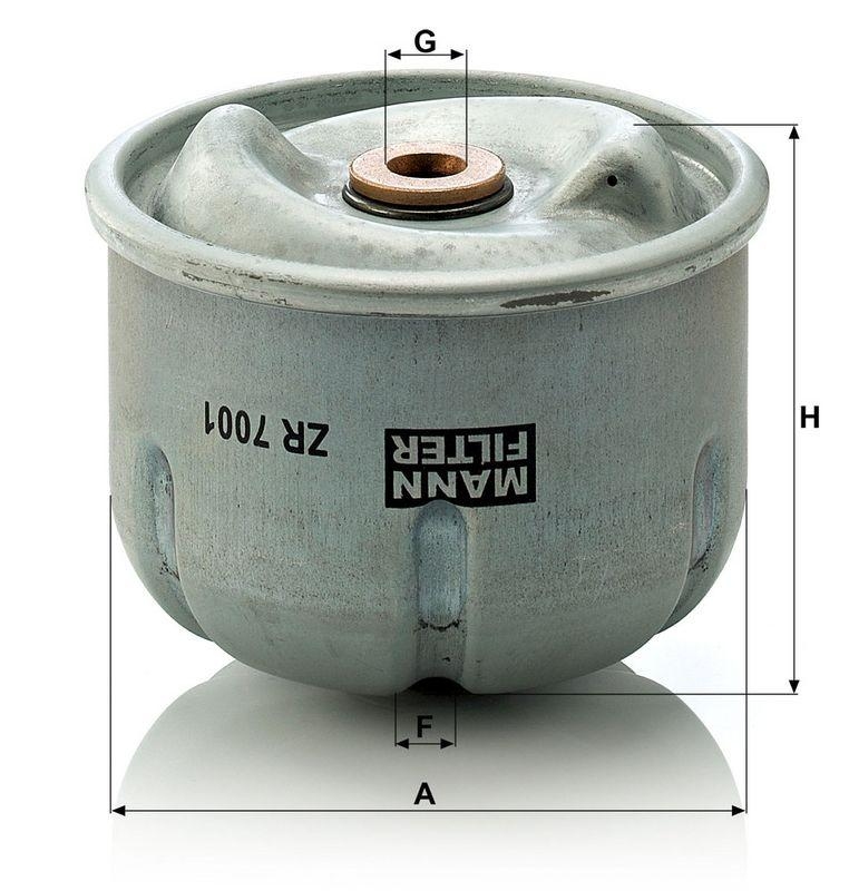 MANN-FILTER ZR 7001 &Ouml;lfilter f&uuml;r Ford