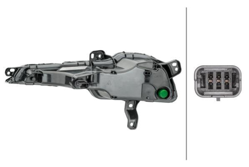 HELLA 2BA 013 163-021 Blinkleuchte rechts LED PEUGEOT