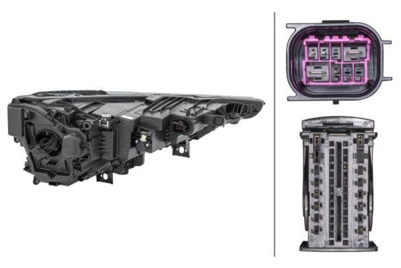 HELLA 1LX 354 871-031 Heckscheinwerfer links LED AUDI