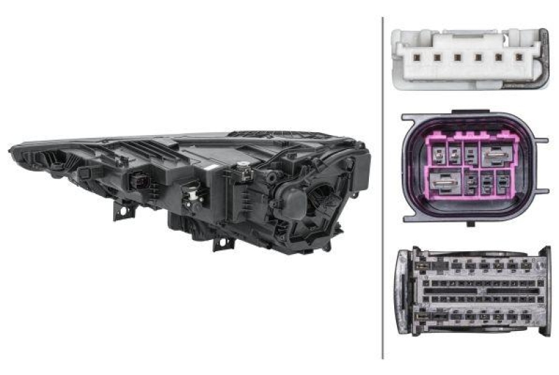 HELLA 1LX 354 871-041 Heckscheinwerfer rechts LED AUDI