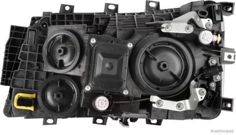 HERTH+BUSS 81658142 Hauptscheinwerfer rechts, H7, H7, H21W, LED