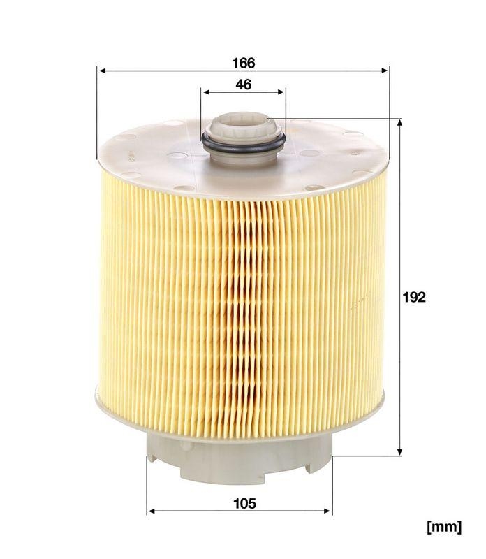MANN-FILTER C 17 137 x Luftfilter f&uuml;r VW