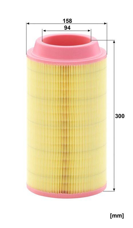 MANN-FILTER CU 16 400 Innenraumluftfilter f&uuml;r Fendt