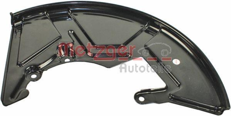 METZGER 6115075 Spritzblech, Bremsscheibe f&uuml;r AUDI/SEAT/VW VA links
