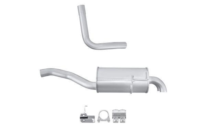 HELLA 8LD 366 034-311 Endschalldämpfer RENAULT