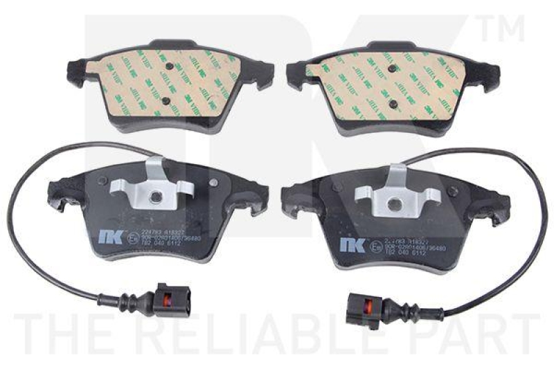 NK 224783 Bremsbelagsatz, Scheibenbremse f&uuml;r VW