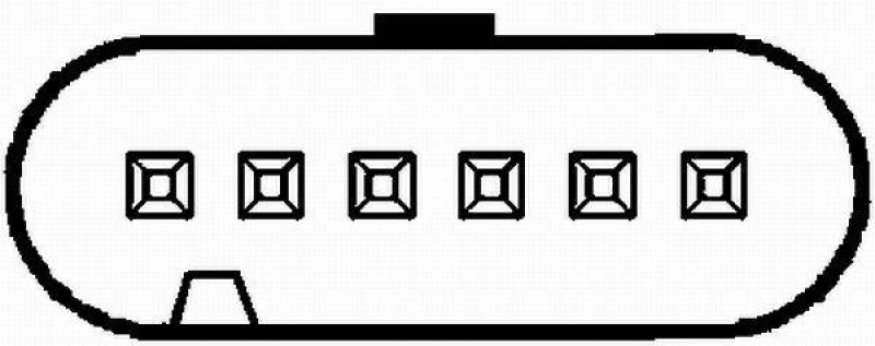 HELLA 8ET 009 142-661 Luftmassenmesser f&uuml;r BMW