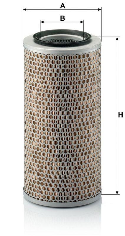 MANN-FILTER C 17 250 Luftfilter f&uuml;r Deutz/Fahr/KHD