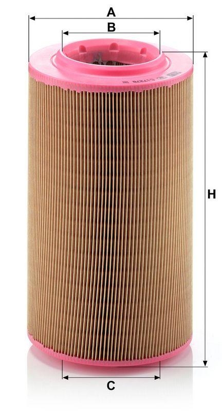 MANN-FILTER C 17 278 Luftfilter f&uuml;r Fiat Gruppe