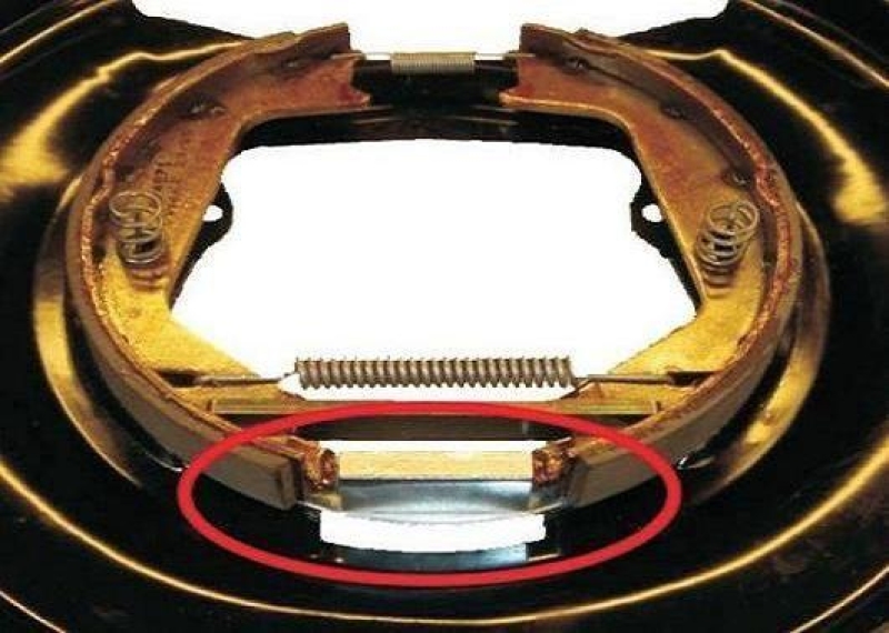 METZGER 105-0481 Zubeh&ouml;rsatz, Feststellbremsbacken f&uuml;r VOLVO