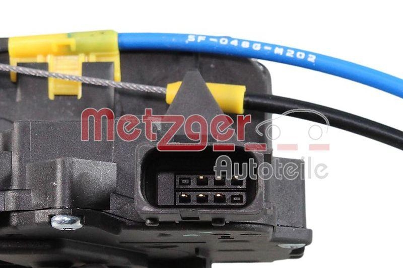 METZGER 2314504 T&uuml;rschloss Schiebet&uuml;r f&uuml;r FIAT/PSA rechts MIT SEILZUG
