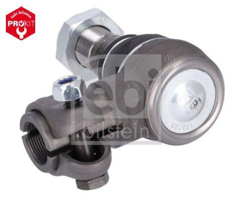 FEBI BILSTEIN 185796 Winkelgelenk für Lenkhydraulikzylinder, mit Sicherungsmutter für Mercedes-Benz
