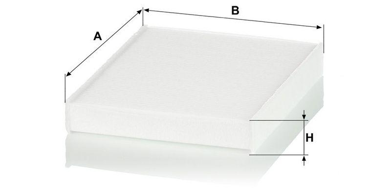 MANN-FILTER CU 2433 Innenraumluftfilter f&uuml;r Ford