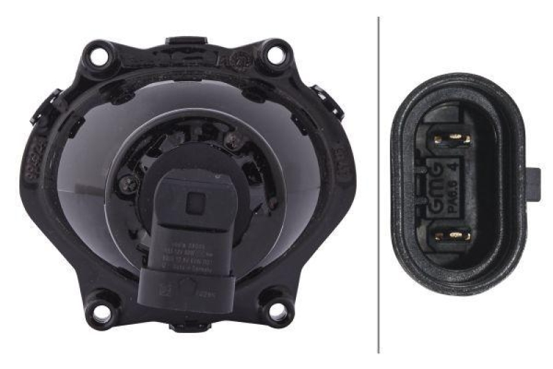 HELLA 1ML 998 570-011 Scheinwerfer Modul 60 Halogen