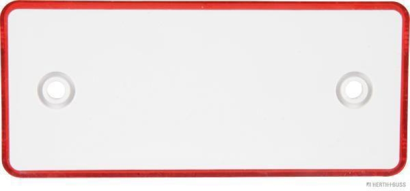 HERTH+BUSS 78623036 Rückstrahler 94 mm, 44 mm, rot
